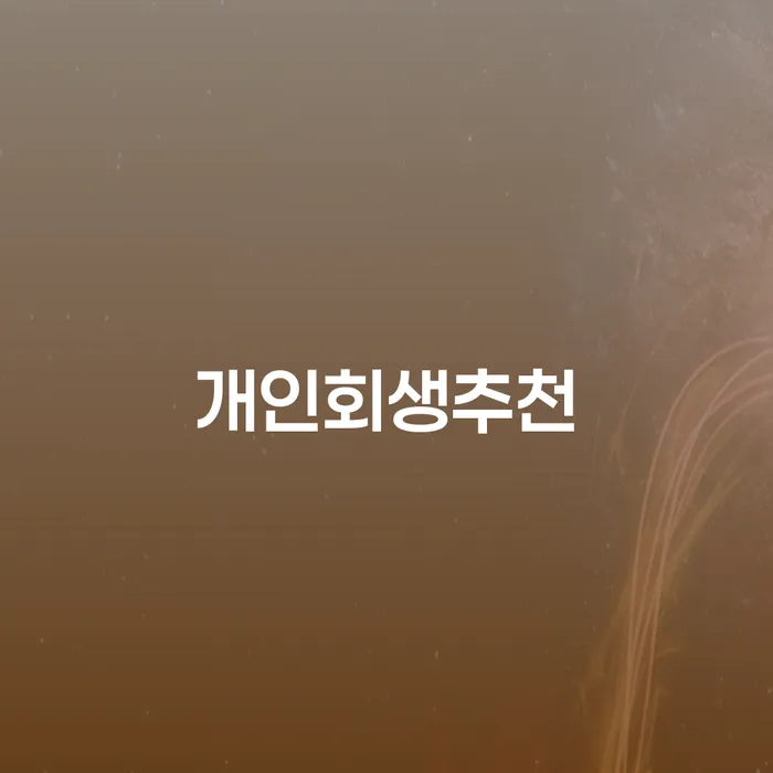 10년대출 연체 시 개인파산 구체적으로 살피면서